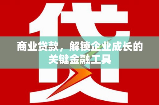 莱西商业贷款，解锁企业成长的关键金融工具