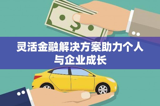莱西灵活金融解决方案助力个人与企业成长