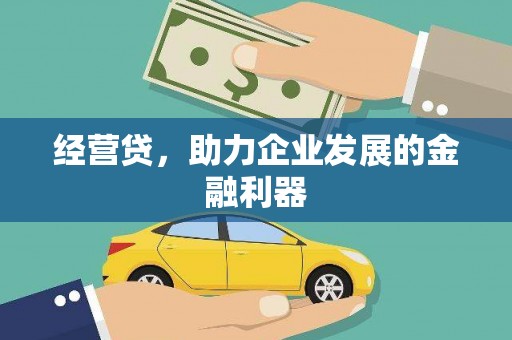 莱西经营贷，助力企业发展的金融利器