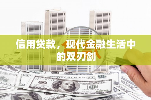 莱西信用贷款，现代金融生活中的双刃剑