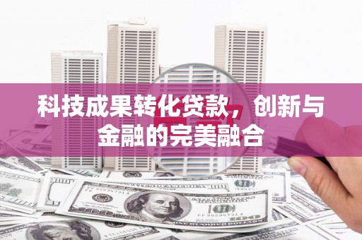 莱西科技成果转化贷款，创新与金融的完美融合
