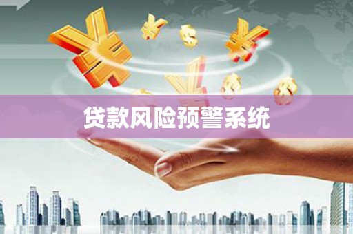 莱西贷款风险预警系统