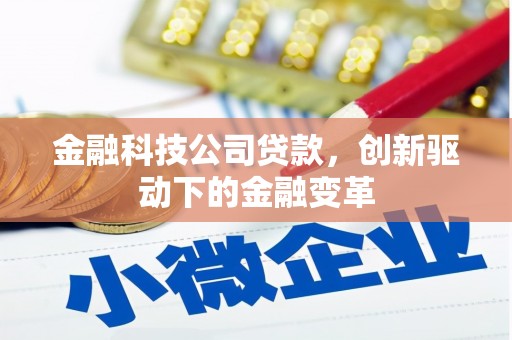 莱西金融科技公司贷款，创新驱动下的金融变革