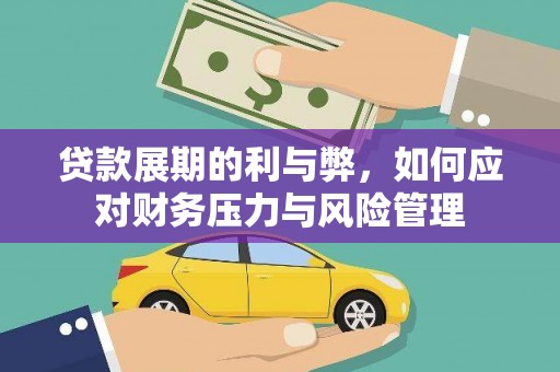 莱西贷款展期的利与弊，如何应对财务压力与风险管理