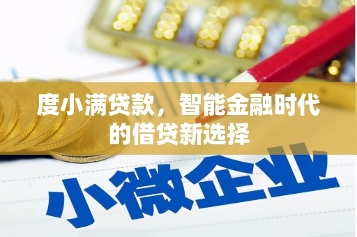 莱西度小满贷款，智能金融时代的借贷新选择