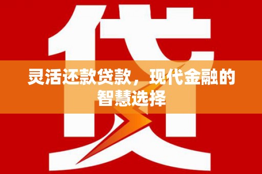 莱西灵活还款贷款，现代金融的智慧选择