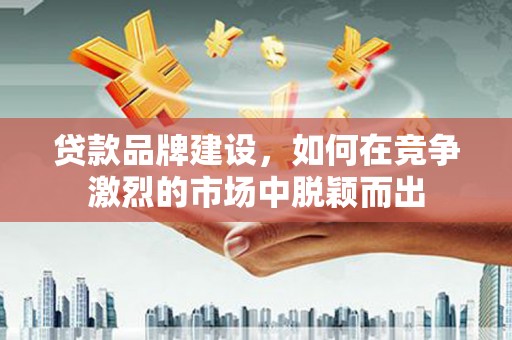 莱西贷款品牌建设，如何在竞争激烈的市场中脱颖而出