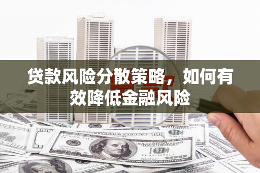 莱西贷款风险分散策略，如何有效降低金融风险