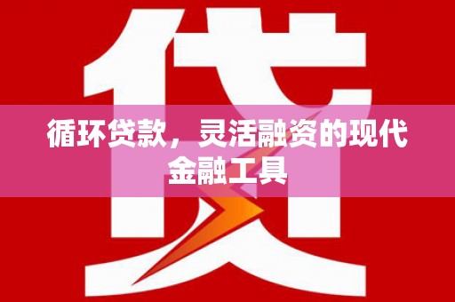 莱西循环贷款，灵活融资的现代金融工具