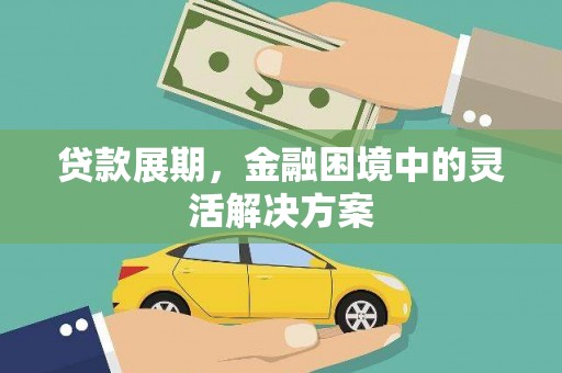 莱西贷款展期，金融困境中的灵活解决方案