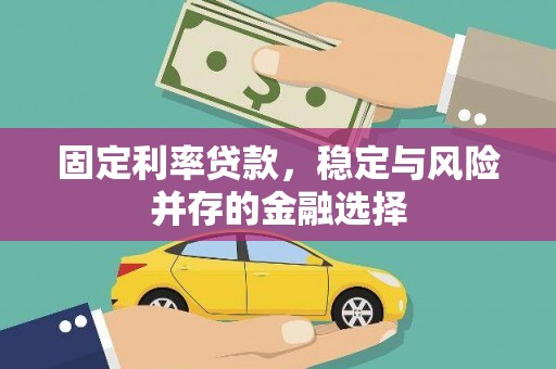 莱西固定利率贷款，稳定与风险并存的金融选择