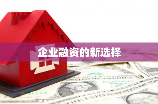 莱西企业融资的新选择