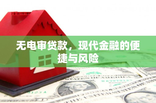 莱西无电审贷款，现代金融的便捷与风险