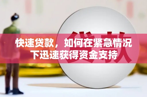 莱西快速贷款，如何在紧急情况下迅速获得资金支持