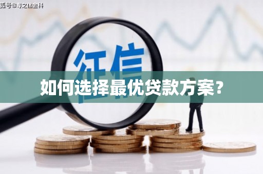 莱西如何选择最优贷款方案？