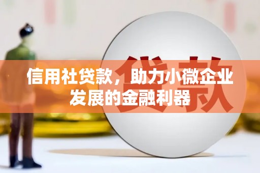 莱西信用社贷款，助力小微企业发展的金融利器