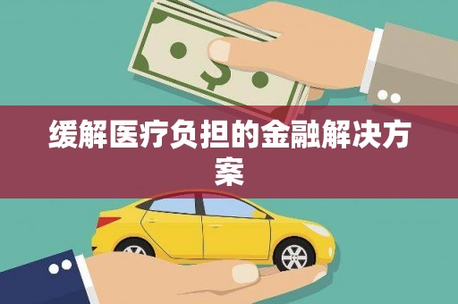 莱西缓解医疗负担的金融解决方案