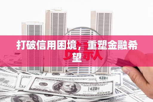 莱西打破信用困境，重塑金融希望