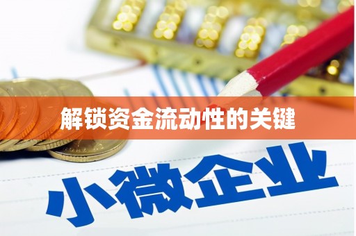 莱西解锁资金流动性的关键