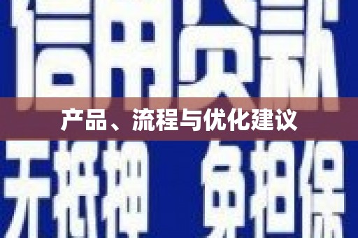 莱西产品、流程与优化建议
