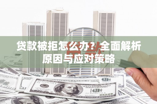 莱西贷款被拒怎么办？全面解析原因与应对策略
