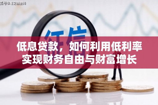 莱西低息贷款，如何利用低利率实现财务自由与财富增长