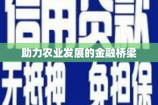 莱西助力农业发展的金融桥梁