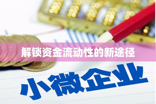 莱西解锁资金流动性的新途径